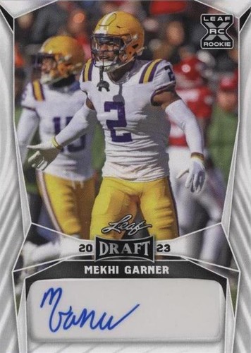 2023 Leaf Draft Mekhi Garner #BA-MG1