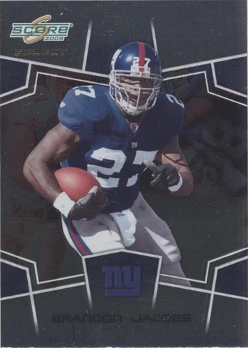 2008 Score Select Brandon Jacobs #206