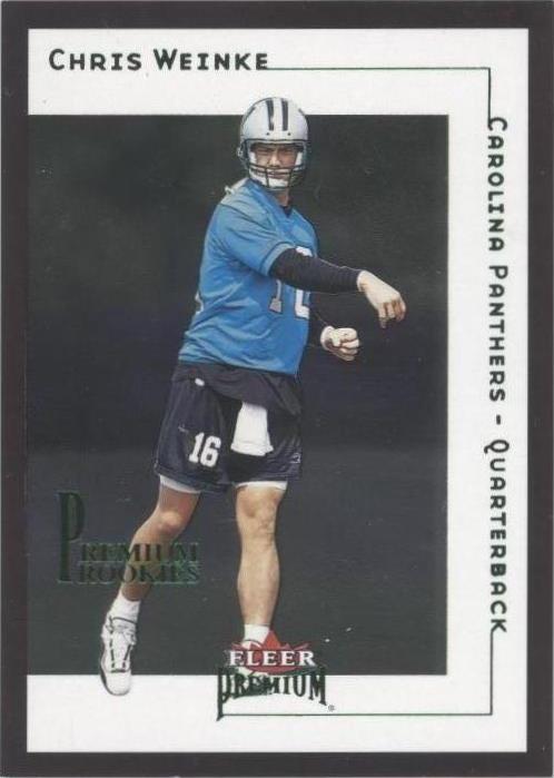 2001 Fleer Premium Chris Weinke #203