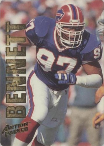1993 Action Packed Cornelius Bennett #87