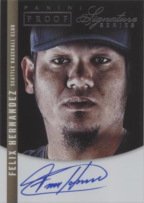 2012 帕尼尼签名系列 - Félix Hernández #28