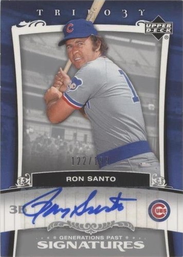 2005 Upper Deck Trilogy - Ron Santo #PA-RS