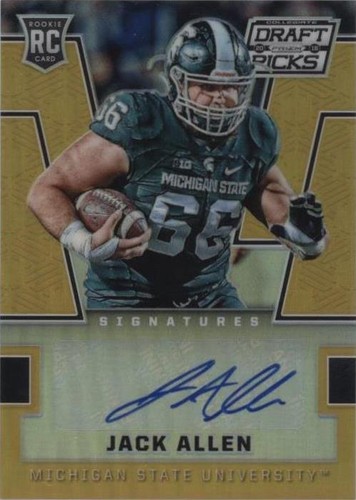 2016 Panini Prizm Collegiate Draft Picks Jack Allen #257