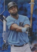 2020 Topps Chrome Update Series Sapphire Edition - Jesus Aguilar #U-71