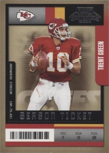 2004 Playoff Contenders Trent Green #51