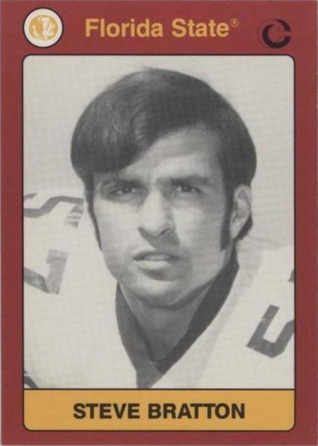 1991 Collegiate Collection Florida State Seminoles Steve Bratton #105