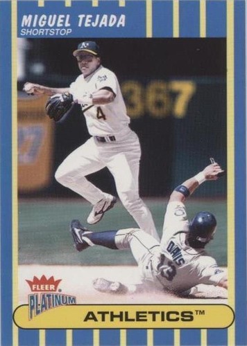 2003 Fleer Platinum - Miguel Tejada #161