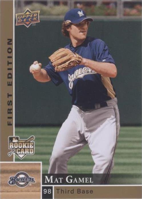 2009 Upper Deck First Edition - Mat Gamel #176