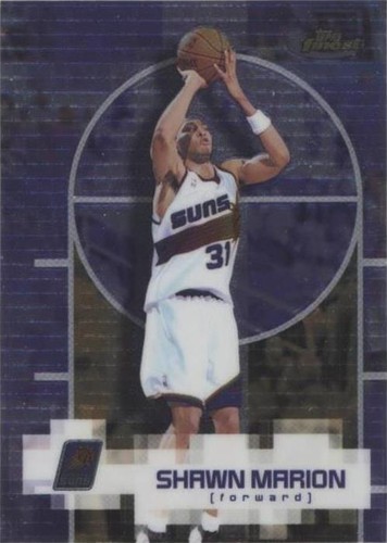 2000-01 Topps Finest - Shawn Marion #65