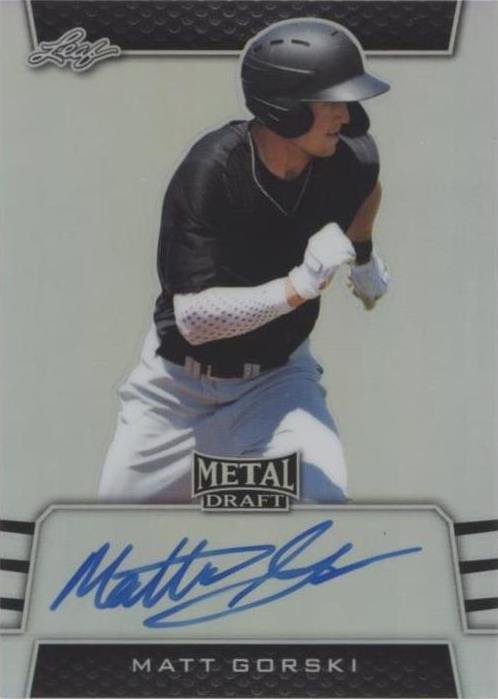 2019 Leaf Metal Draft - Matt Gorski #BA-MG1