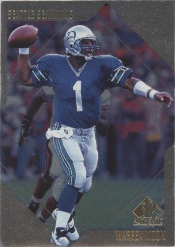 1997 SP Authentic Warren Moon #173