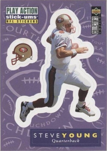 1996 Upper Deck Collector's Choice Update Steve Young #S8