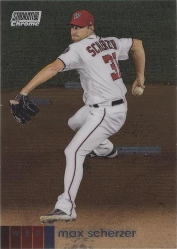 2020 Topps Stadium Club Chrome - Max Scherzer #91