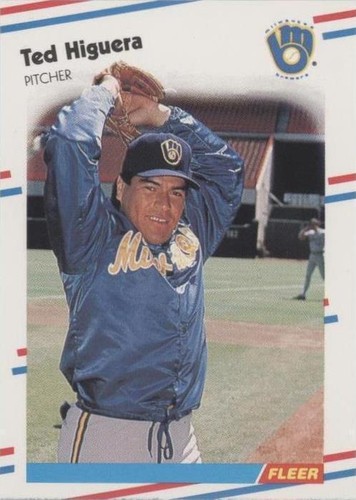 1988 Fleer - Teddy Higuera #166