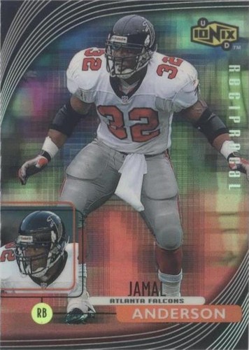 1999 UD Ionix Jamal Anderson #R3