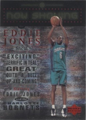1999-00 Upper Deck - Eddie Jones #NS3