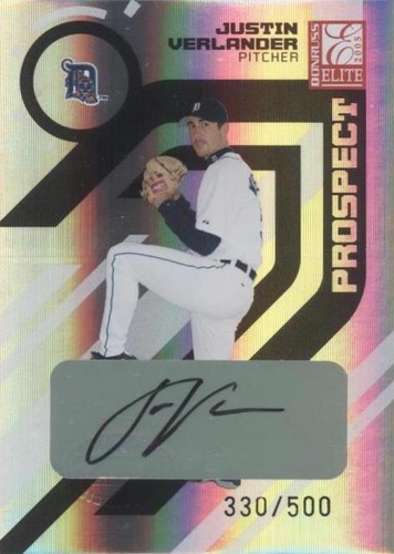 2005 Donruss Elite - Justin Verlander #176
