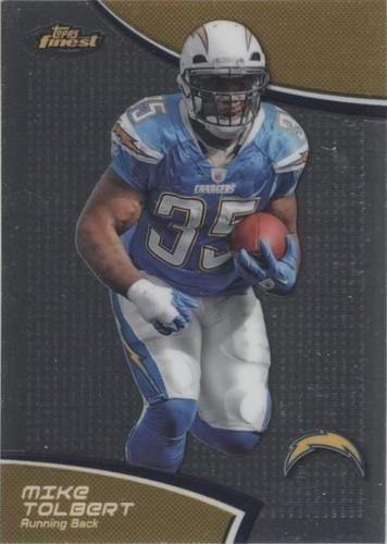 2011 Topps Finest Mike Tolbert #62