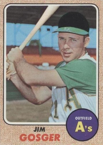 1968 Topps - Jim Gosger #343