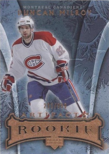 2007-08 Upper Deck Artifacts - Duncan Milroy #154