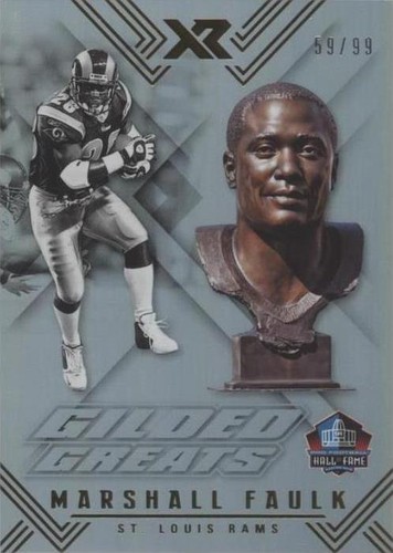 2017 Panini XR Marshall Faulk #GG-MF