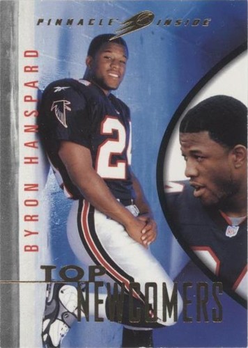 1997 Pinnacle Inside Byron Hanspard #126
