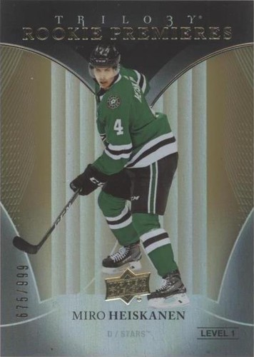 2018-19 Upper Deck Trilogy - Miro Heiskanen #73