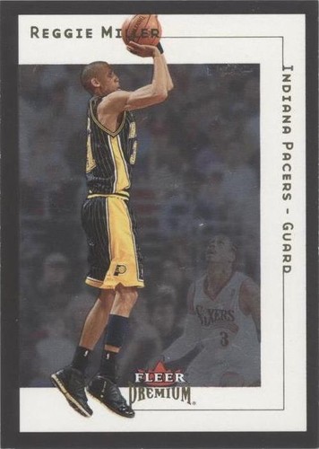 2001-02 Fleer Premium - Reggie Miller #63