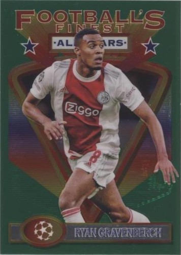 2021-22 Topps Finest Flashbacks UCL Ryan Gravenberch #145