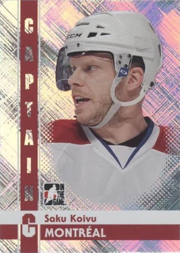 2011-12 In the Game Captain-C Series - Saku Koivu #76