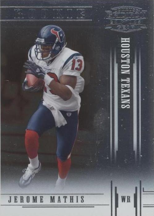 2005 Donruss Gridiron Gear Jerome Mathis #150