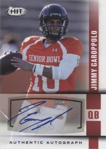 2014 SAGE Hit Jimmy Garoppolo #A10