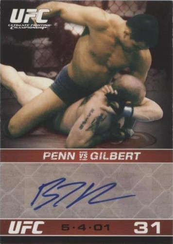 2009 Topps UFC Round 1 - B.J. Penn #A-BJP