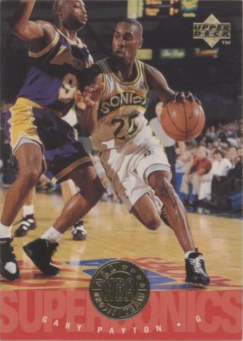 Cubierta superior 1995-96 - Gary Payton #174