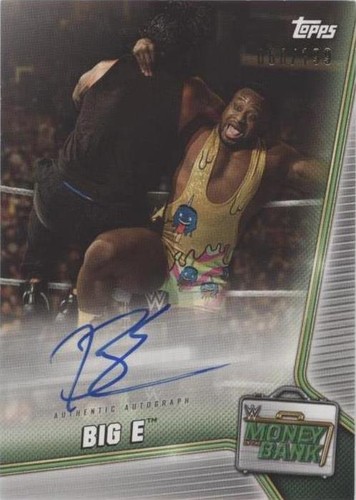 2019 Topps WWE Money in the Bank - Big E #A-BE