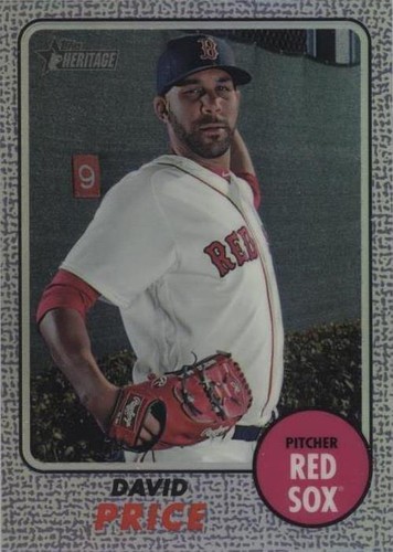 2017 Topps Heritage - David Price #THC-480