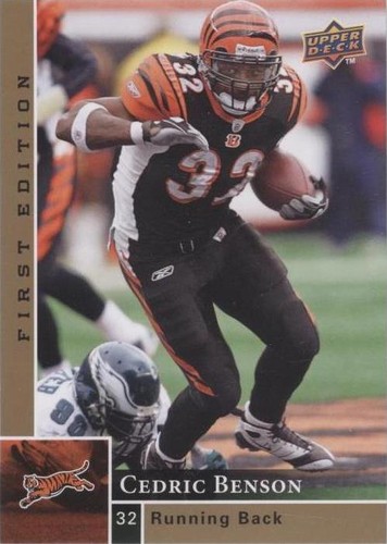 2009 Upper Deck First Edition Cedric Benson #34
