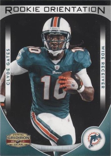 2011 Panini Gridiron Gear Clyde Gates #3