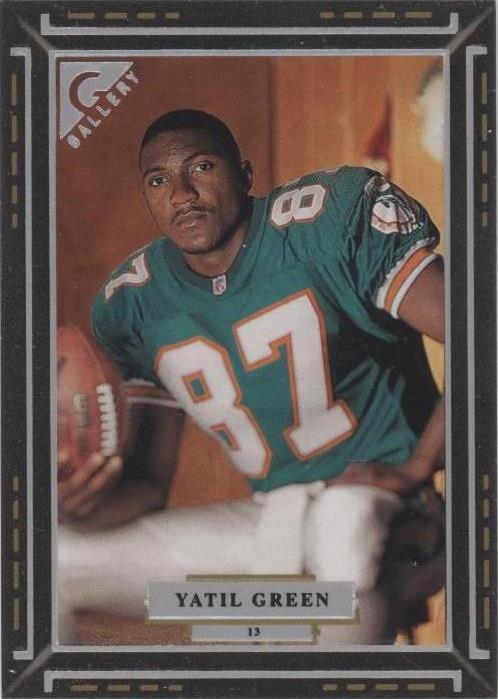 1997 Topps Gallery Yatil Green #13