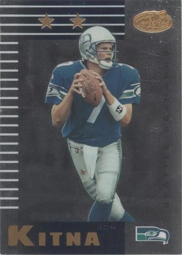 1999 Leaf Certified Jon Kitna #141