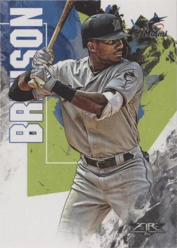2019 Topps Fire - Lewis Brinson #146