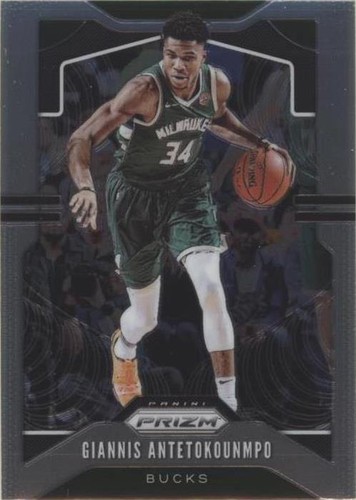 2019-20 Panini Prizm #152 Giannis Antetokounmpo Bucks PSA 10