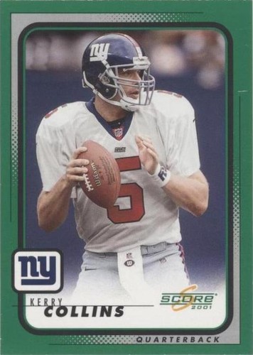 2001 Score Kerry Collins #137