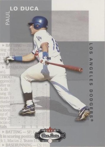 2002 Fleer Box Score - Paul Lo Duca #103