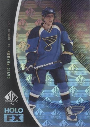 2010-11 SP Authentic - David Perron #FX12
