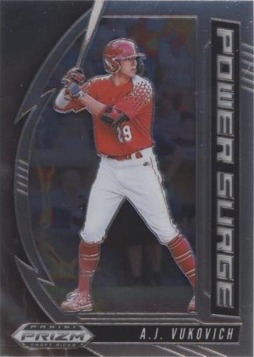 2020 Panini Prizm Draft Picks - AJ Vukovich #PDP168