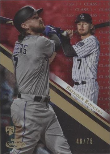 2019 Topps Gold Label - Brendan Rodgers #47