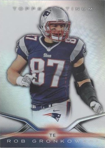 2014 Topps Platinum Rob Gronkowski #20