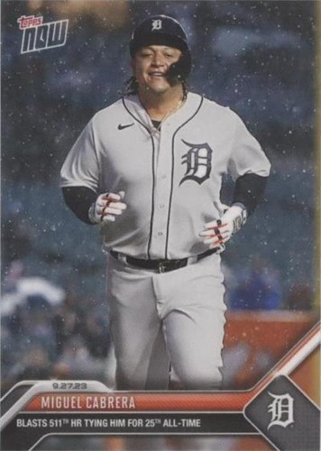 2023 Topps Now - Miguel Cabrera #929
