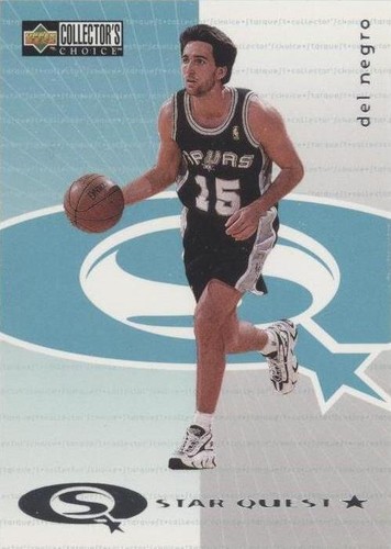 1997-98 Upper Deck Collector's Choice - Vinny Del Negro #SQ20